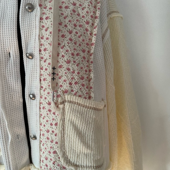 POL Cozy Quilted Hoodie Jacket, NEW  – Size Large - Picture 4 of 6